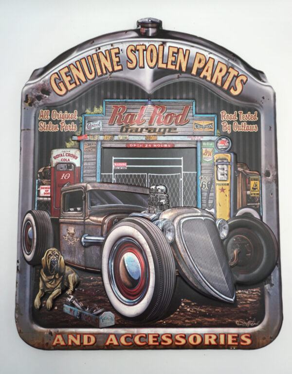 BLASZANY SZYLD - TABLICZKA 46X36 cm