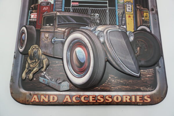 BLASZANY SZYLD - TABLICZKA 46X36 cm