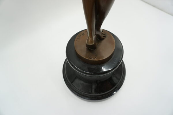 DUŻA FIGURA Z BRĄZU TANCERKA Z KOŁAMI 67cm!!