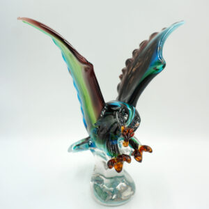 SZKŁO MURANO, FIGURA PTAK ORZEŁ