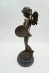 DUŻA FIGURA Z BRĄZU ANIOŁ ZWANY " ALERTE "