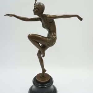 DUŻA FIGURA Z BRĄZU TANCERKA CON BRIO