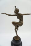 DUŻA FIGURA Z BRĄZU TANCERKA CON BRIO