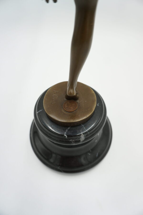 DUŻA FIGURA Z BRĄZU TANCERKA CON BRIO