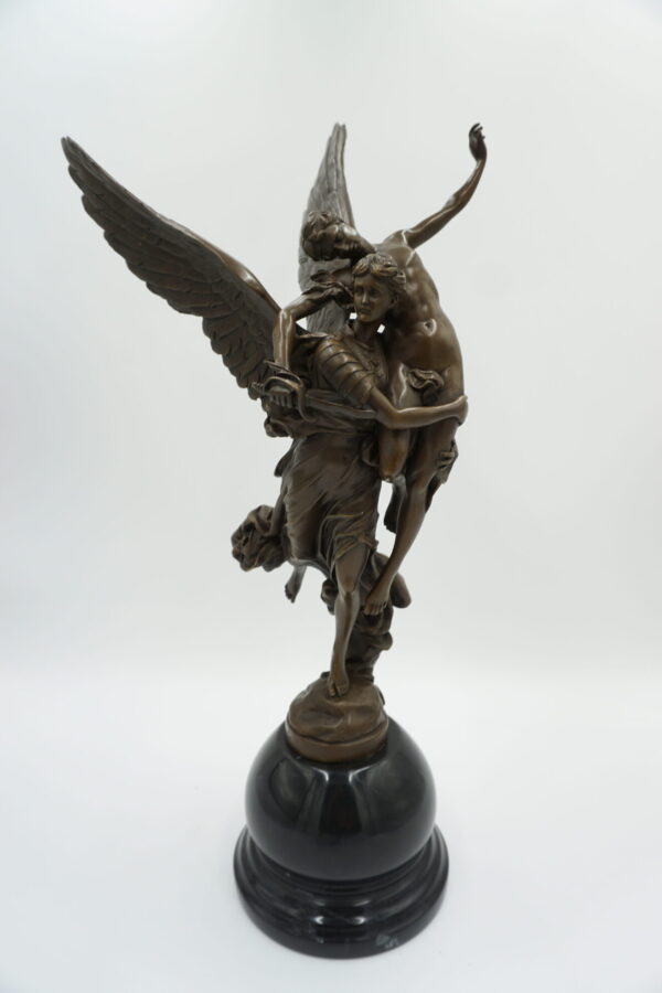 DUŻA FIGURA Z BRĄZU GLORIA VICTIS - CHWAŁA ZWYCIĘŻONYM