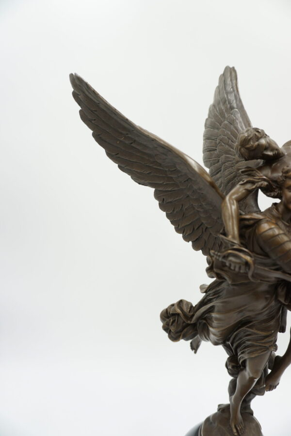 DUŻA FIGURA Z BRĄZU GLORIA VICTIS - CHWAŁA ZWYCIĘŻONYM