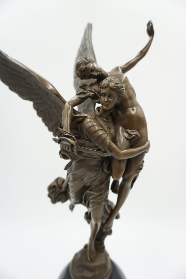 DUŻA FIGURA Z BRĄZU GLORIA VICTIS - CHWAŁA ZWYCIĘŻONYM