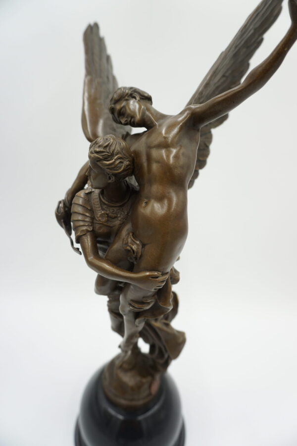 DUŻA FIGURA Z BRĄZU GLORIA VICTIS - CHWAŁA ZWYCIĘŻONYM