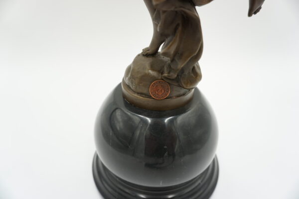 DUŻA FIGURA Z BRĄZU GLORIA VICTIS - CHWAŁA ZWYCIĘŻONYM