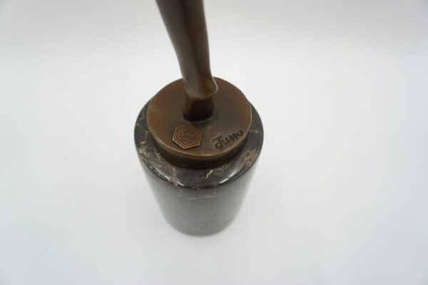 FIGURA Z BRĄZU AKT KOBIECY - MODERNIZM