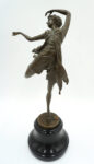 FIGURA Z BRĄZU KOBIETA TANCERKA