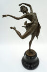 FIGURA Z BRĄZU KOBIETA TANCERKA
