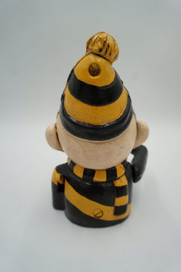 ŻELIWNA RUCHOMA SKARBONKA ZŁODZIEJ - ZABAWKA