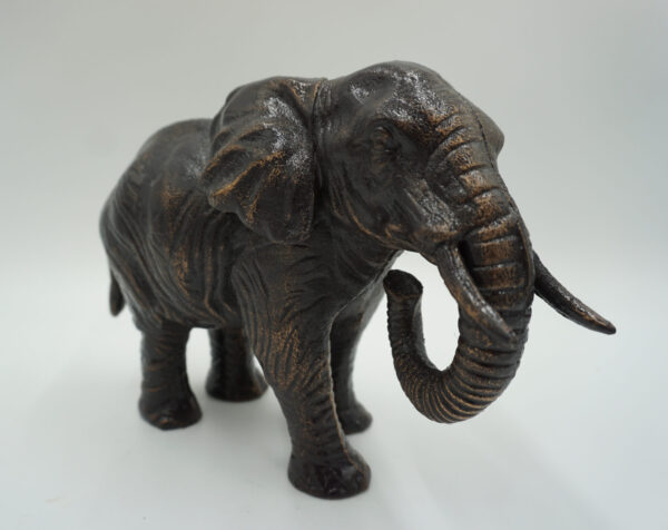 ŻELIWNA FIGURKA SŁOŃ SŁONIK
