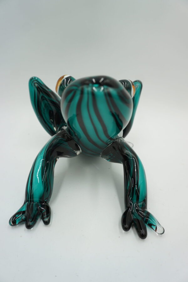 SZKŁO MURANO, FIGURA ŻABA
