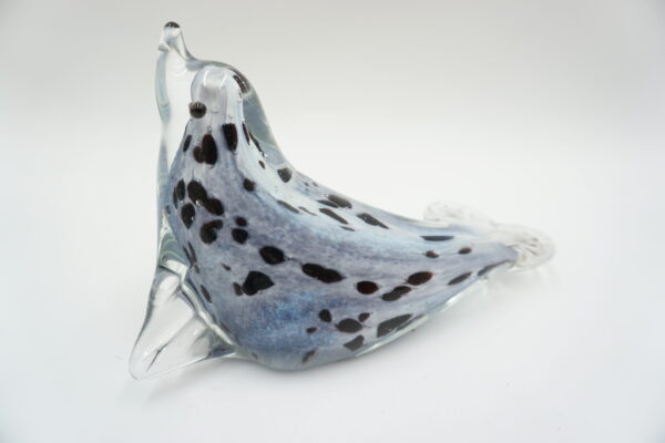 SZKŁO MURANO, FIGURA FOKA