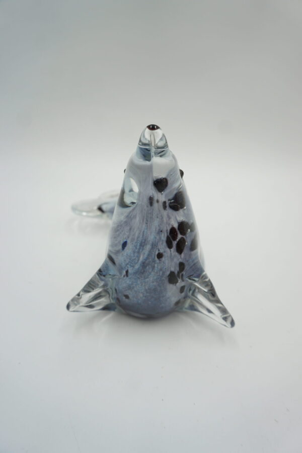 SZKŁO MURANO, FIGURA FOKA