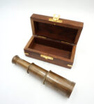 PIĘKNY MOSIĘŻNY MONOKULAR Z ETUI