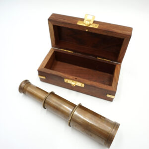 PIĘKNY MOSIĘŻNY MONOKULAR Z ETUI