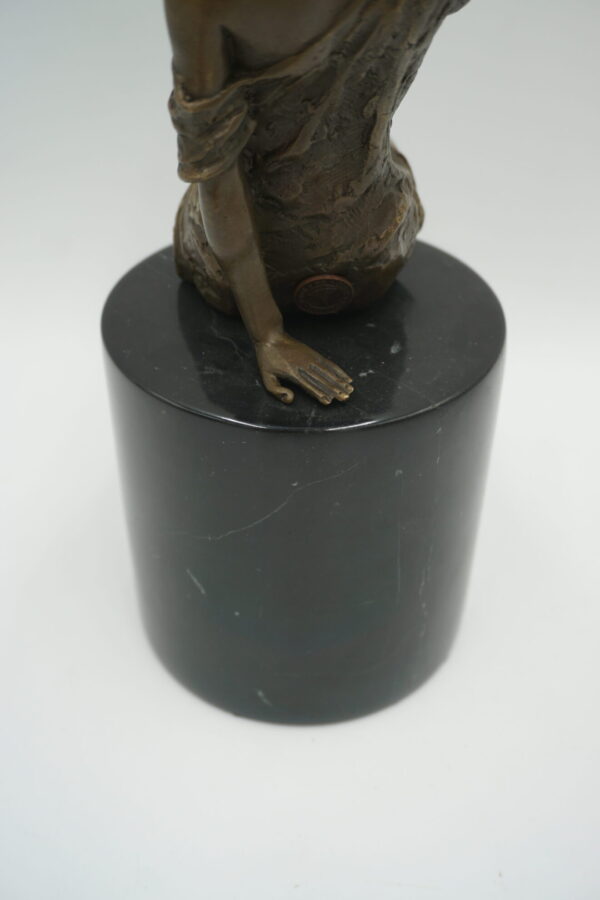 FIGURA Z BRĄZU AKT ZMYSŁOWA KOBIETA