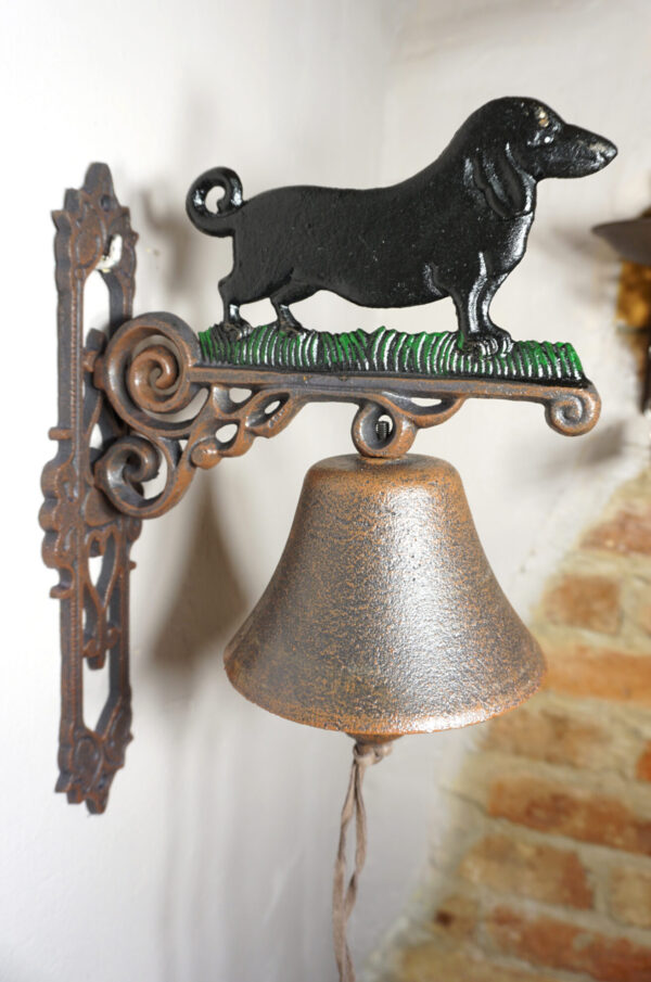 PIĘKNY ŻELIWNY DZWON DZWONEK JAMNIK