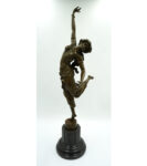 DUŻA FIGURA Z BRĄZU TANCERKA