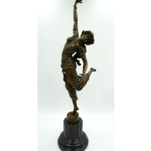 DUŻA FIGURA Z BRĄZU TANCERKA