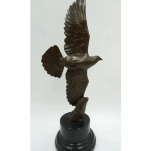 FIGURA Z BRĄZU GOŁĄB W LOCIE