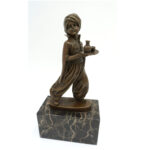 FIGURA Z BRĄZU ALLADYN