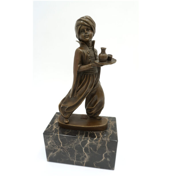 FIGURA Z BRĄZU ALLADYN