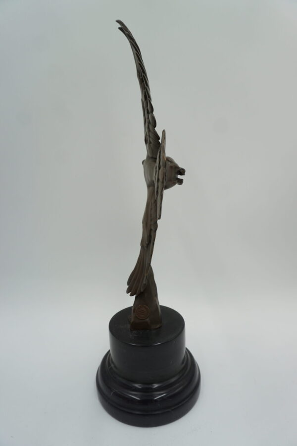 FIGURA Z BRĄZU GOŁĄB W LOCIE