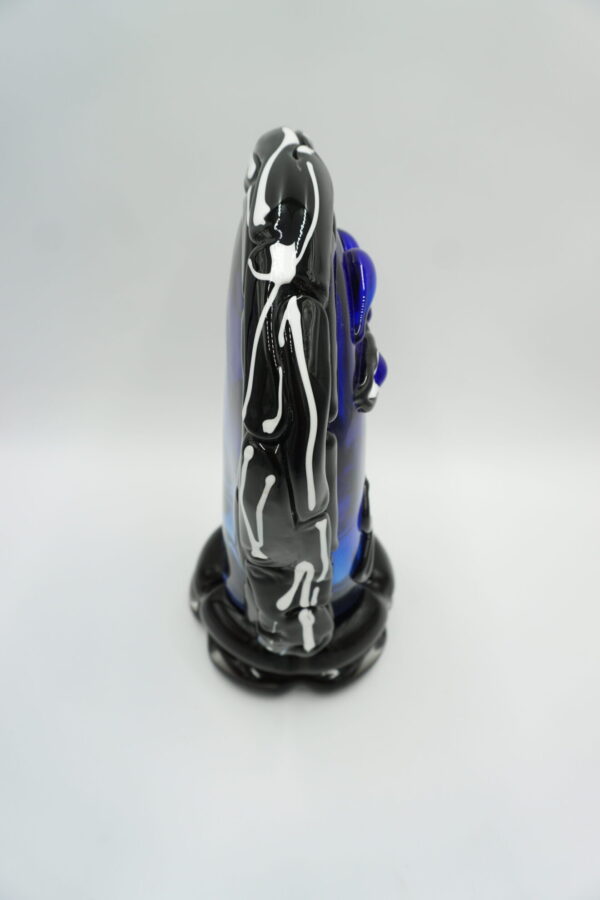 SZKŁO MURANO, DUŻA NIEBIESKA TWARZ