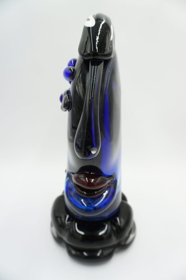 SZKŁO MURANO, DUŻA NIEBIESKA TWARZ