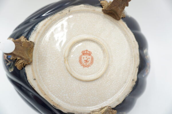 PATERKA PORCELANA Z BRĄZEM - ANIOŁKI