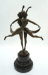 FIGURA Z BRĄZU DWIE TANCERKI
