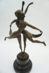 FIGURA Z BRĄZU DWIE TANCERKI