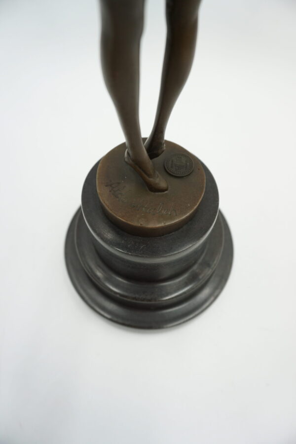 FIGURA Z BRĄZU DWIE TANCERKI