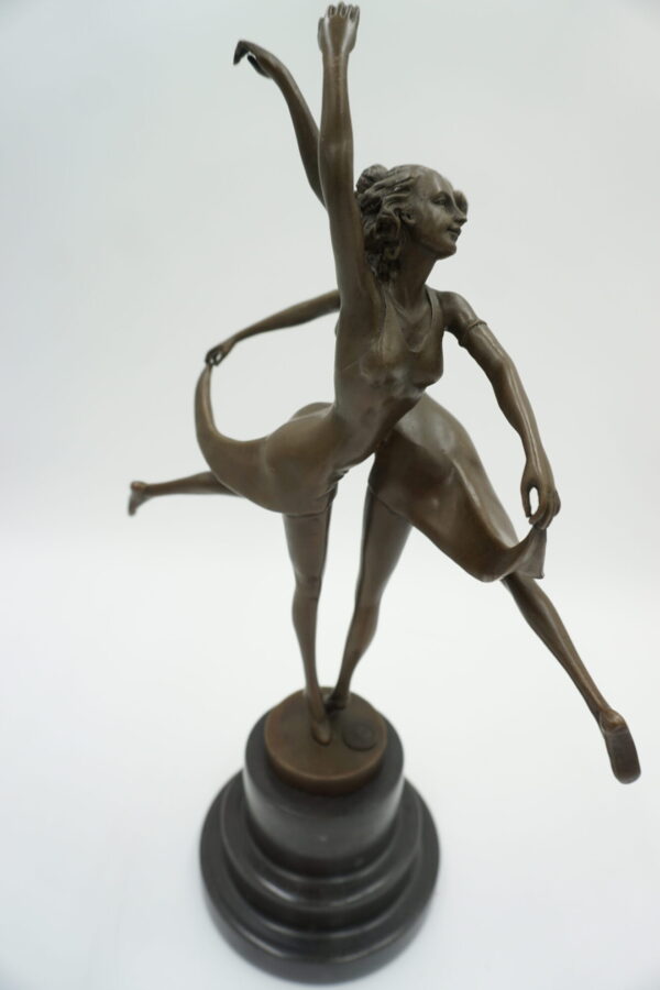 FIGURA Z BRĄZU DWIE TANCERKI