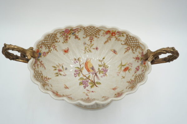 PORCELANA+BRĄZ PATERA MISA