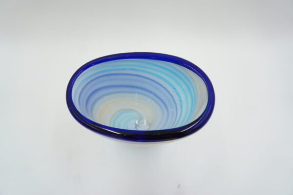 SZKŁO STYL MURANO WAZON PASKI