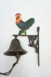 PIĘKNY ŻELIWNY DZWON DZWONECZEK KOGUT KOGUCIK