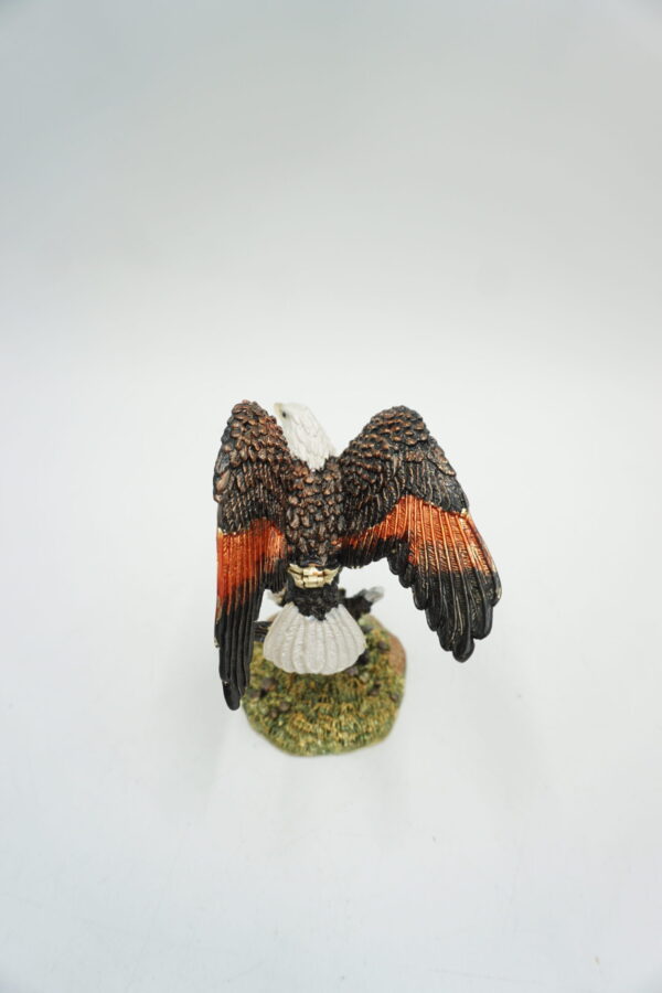 SZKATUŁKA PUZDERKO ORZEŁ Z CYRKONIAMI - MASA PERŁOWA