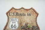 BLASZANY SZYLD U.S.Route 66 - TABLICZKA 34,5X30 cm