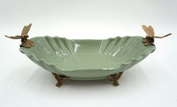 PATERKA PORCELANA Z BRĄZEM - WAŻKI