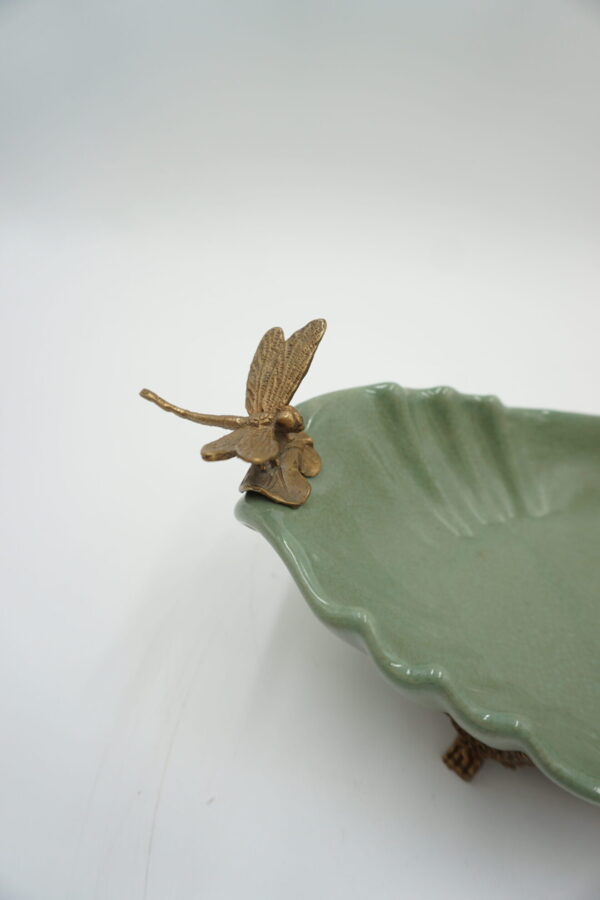 PATERKA PORCELANA Z BRĄZEM - WAŻKI