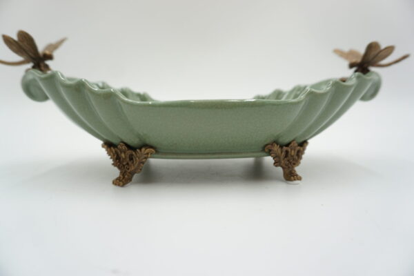 PATERKA PORCELANA Z BRĄZEM - WAŻKI