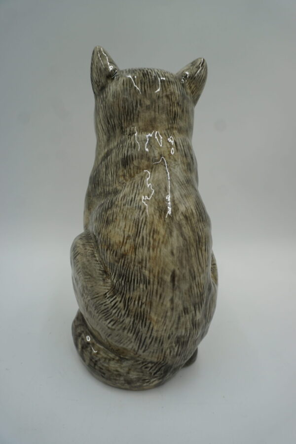 PIĘKNA PORCELANOWA FIGURKA KOT KOTEK