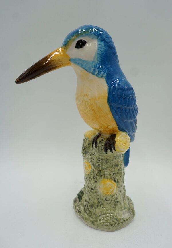 PIĘKNA PORCELANOWA FIGURKA PTAK DZIĘCIOŁ