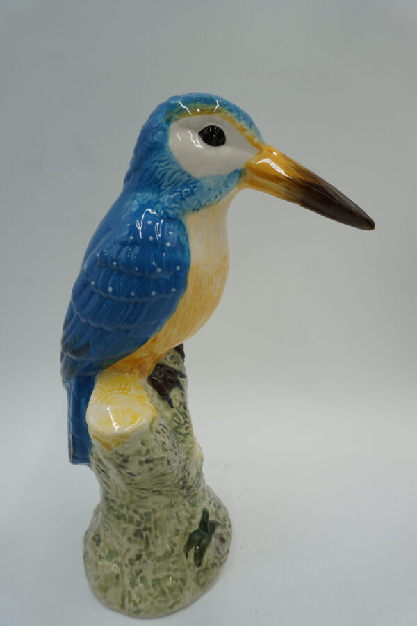 PIĘKNA PORCELANOWA FIGURKA PTAK DZIĘCIOŁ