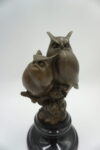 FIGURA Z BRĄZU SOWY